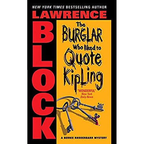 Pre-Owned The Burglar Who Liked to Quote Kipling (Bernie Rhodenbarr Mysteries): 3 Paperback