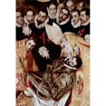 thumbnail image 1 of The Burial of Count Orgaz - Detail El Greco 1541-1614 Greek Iglesia Santo Tome Toledo Spain Poster Print - 18 x 24 in., 1 of 1