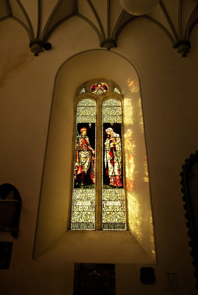 The Burne-Jones Stained Glass Window St Carthaghs Cathdral Lismore County Waterford Ireland Canvas Art - Panoramic Images (27 x 9)