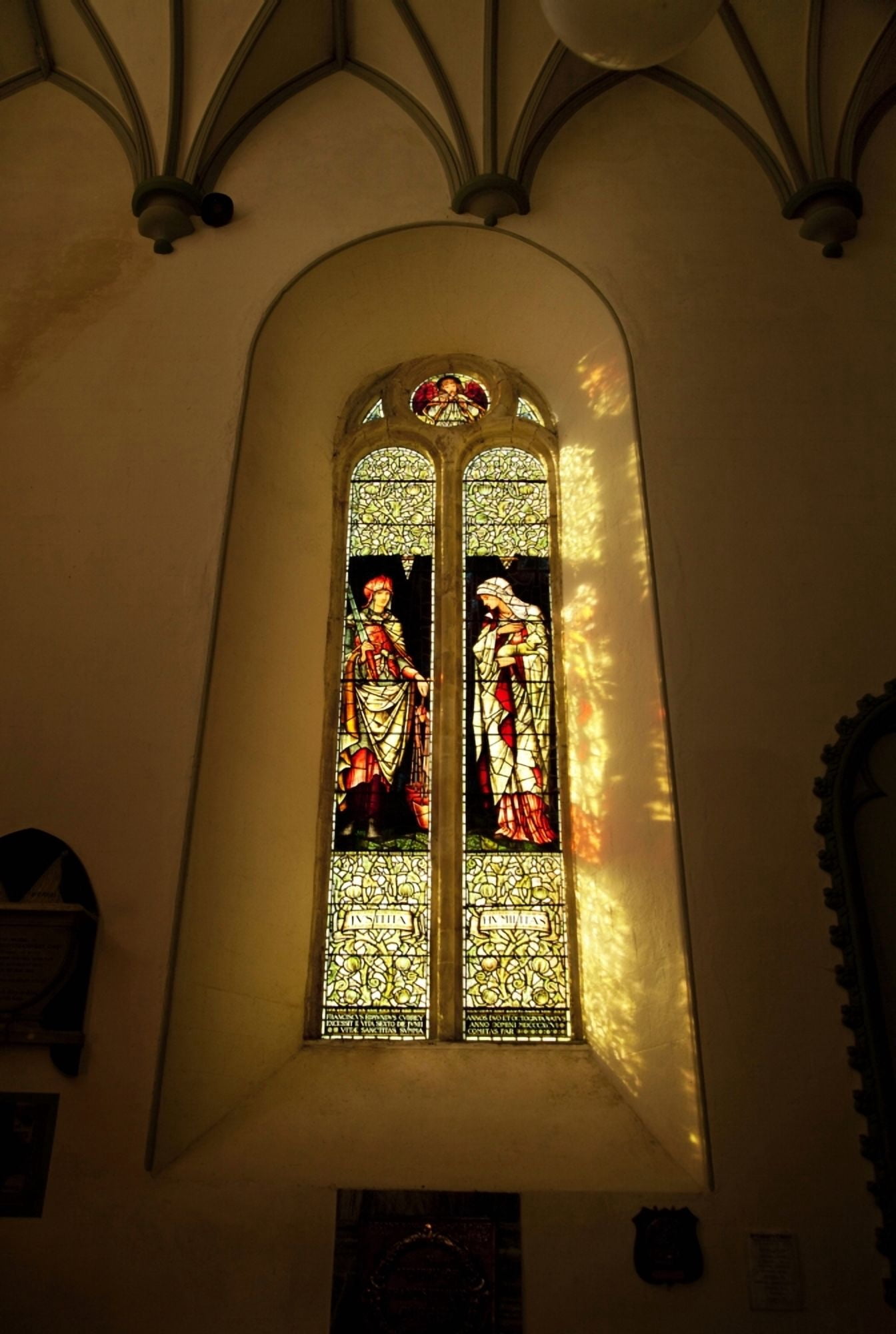 The Burne-Jones Stained Glass Window St Carthaghs Cathdral Lismore County Waterford Ireland Canvas Art - Panoramic Images (36 x 12)