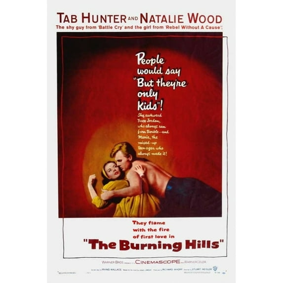The Burning Hills Movie Poster Print (27 x 40)