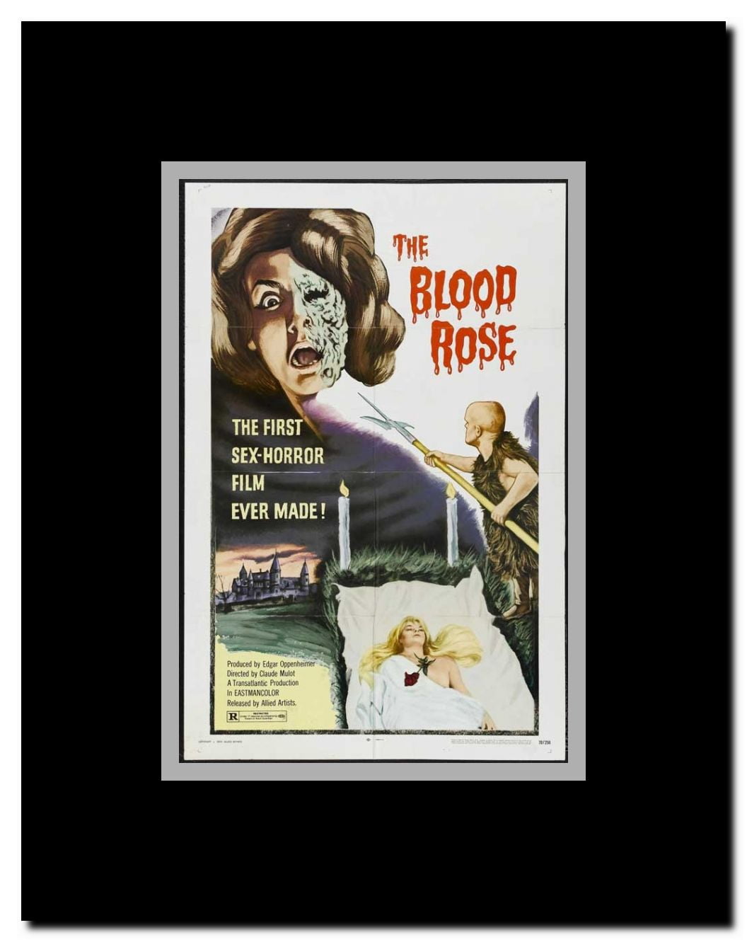 The Burnt Rose Framed Movie Poster