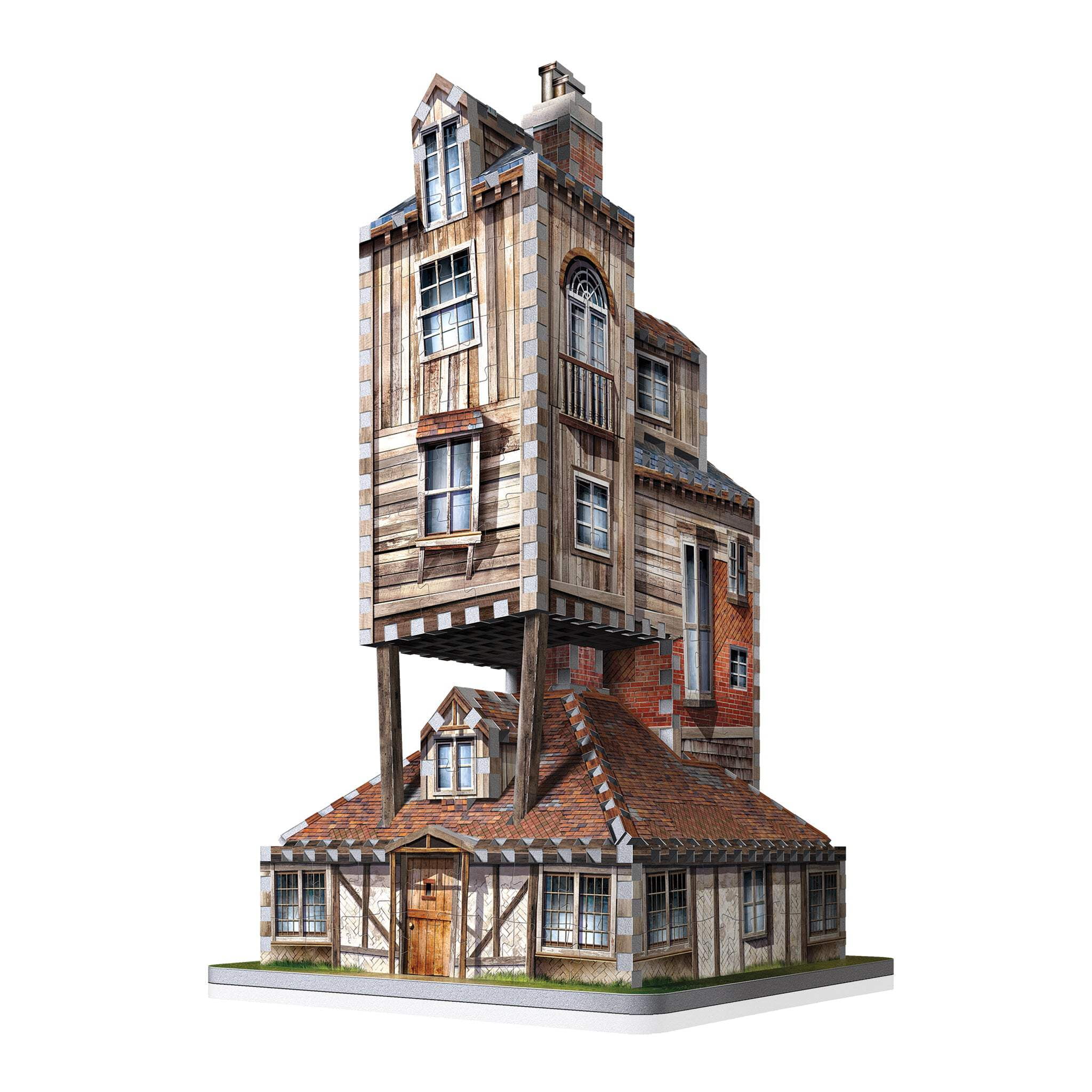 Harry Potter The Burrow Weasley Family Home 3D Puzzle 415 Pieces