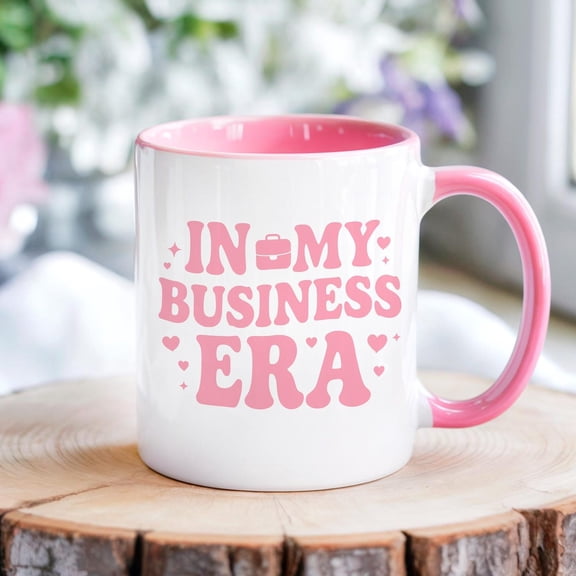 The Business Era Mug Business Woman Gift Mug Cute Corporate Office Gift Work Mug Gift for Woman Her Daughter Gift for Mum Sister