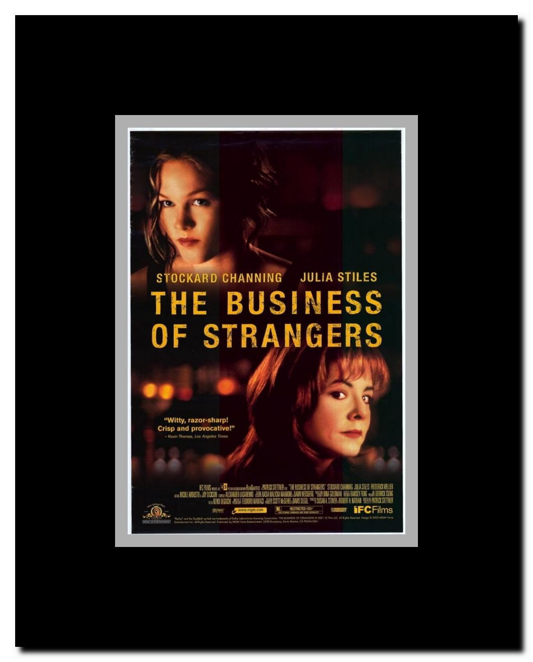The Business of Strangers Framed Movie Poster
