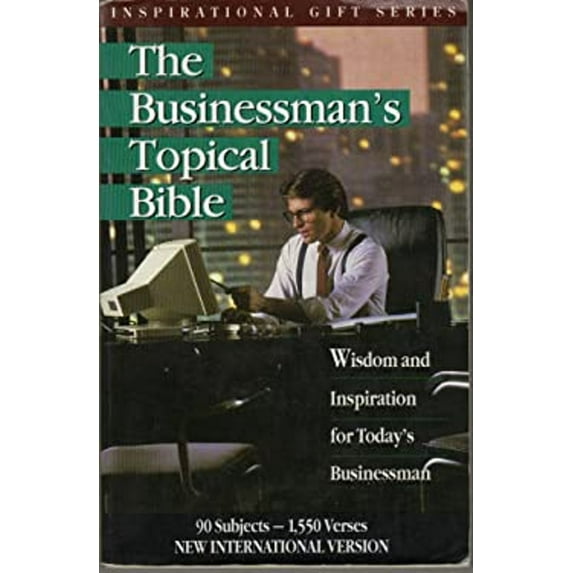Pre-Owned The Businessman's Topical Bible: New International Version (Paperback) 1562920170 9781562920173