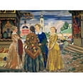 thumbnail image 1 of The Businesswomen 1912 Boris Mihajlovic Kustodiev 1878-1927 Russian Oil on Canvas Museum of Russian Art Kiev Poster Print - 18 x 24 in., 1 of 1