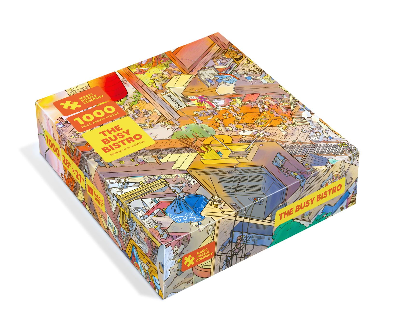 Oscar Underwater World Puzzle 3 foot Puzzle - Brown Toy Box