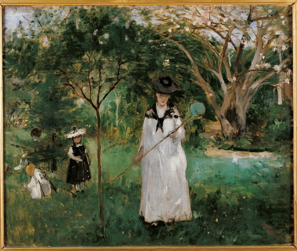 The Butterfly Hunt Canvas Art - (36 x 24)