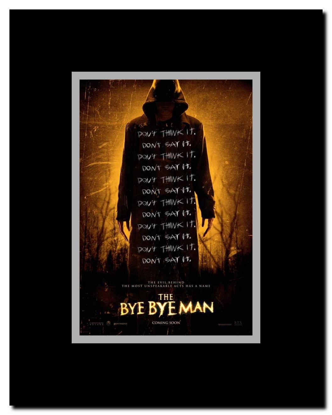 The Bye Bye Man Framed Movie Poster