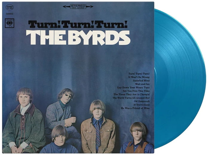 The Byrds - Turn Turn Turn - Limited 180-Gram Blue Colored Vinyl - Music & Performance