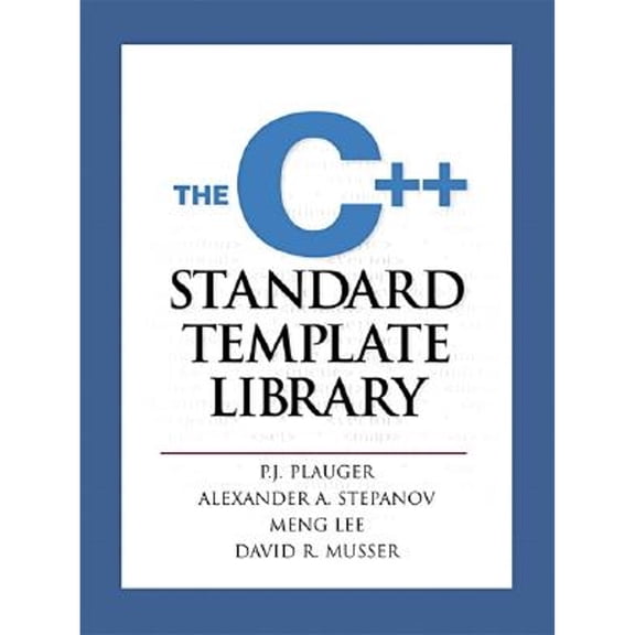 Pre-Owned The C++ Standard Template Library (Paperback) 0134376331 9780134376332
