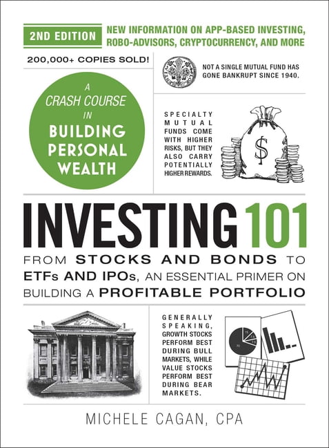 Adams 101 Investing 101, 2nd Edition: From Stocks and Bonds to Etfs and Ipos, an Essential Primer on Building a Profitable Portfol, (Hardcover)
