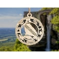thumbnail image 1 of The Cabin Woodworker - Baltic Birch Wood - Georgia State Ornament - Solid Backing, 1 of 5