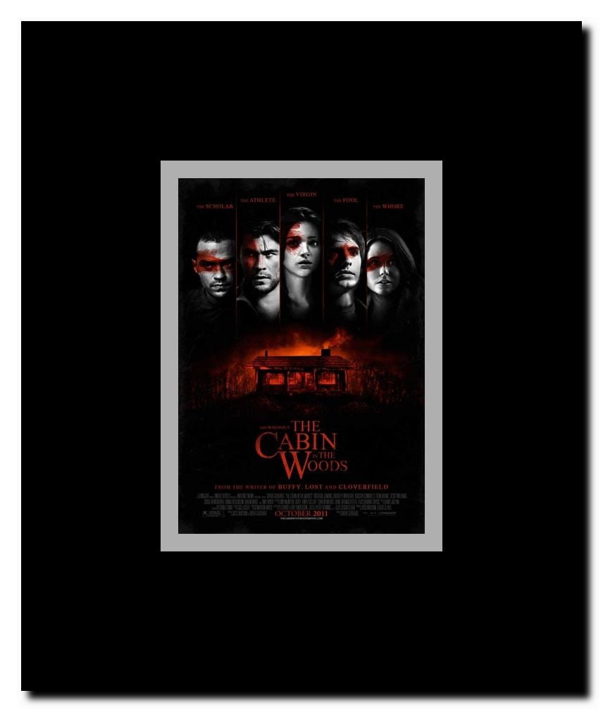 The Cabin in the Woods Framed Movie Poster