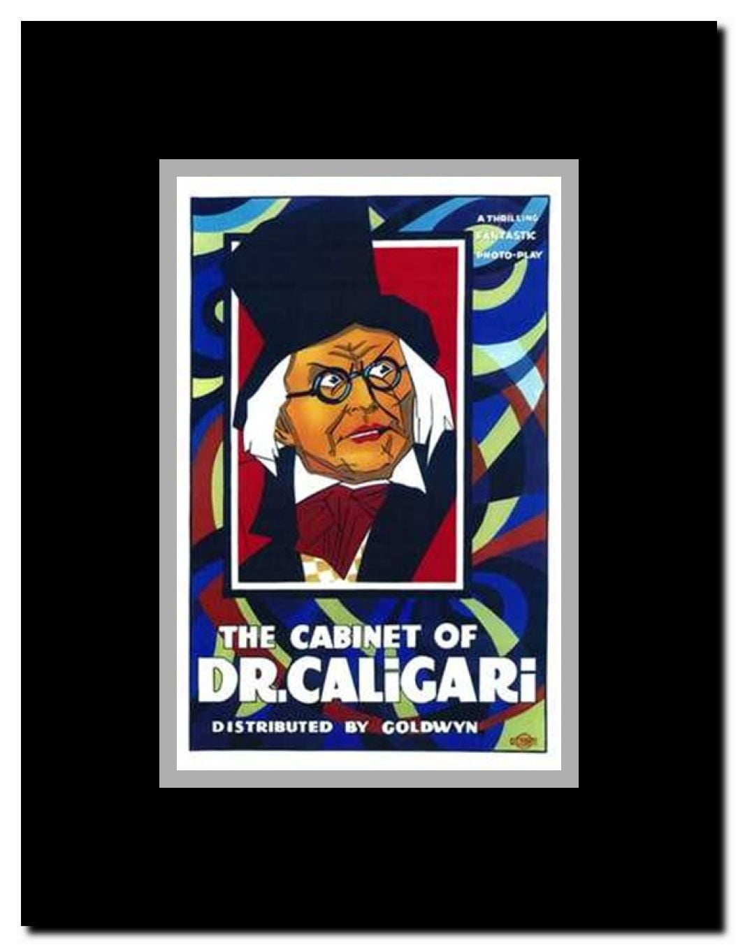 The Cabinet of Dr Caligari Framed Movie Poster
