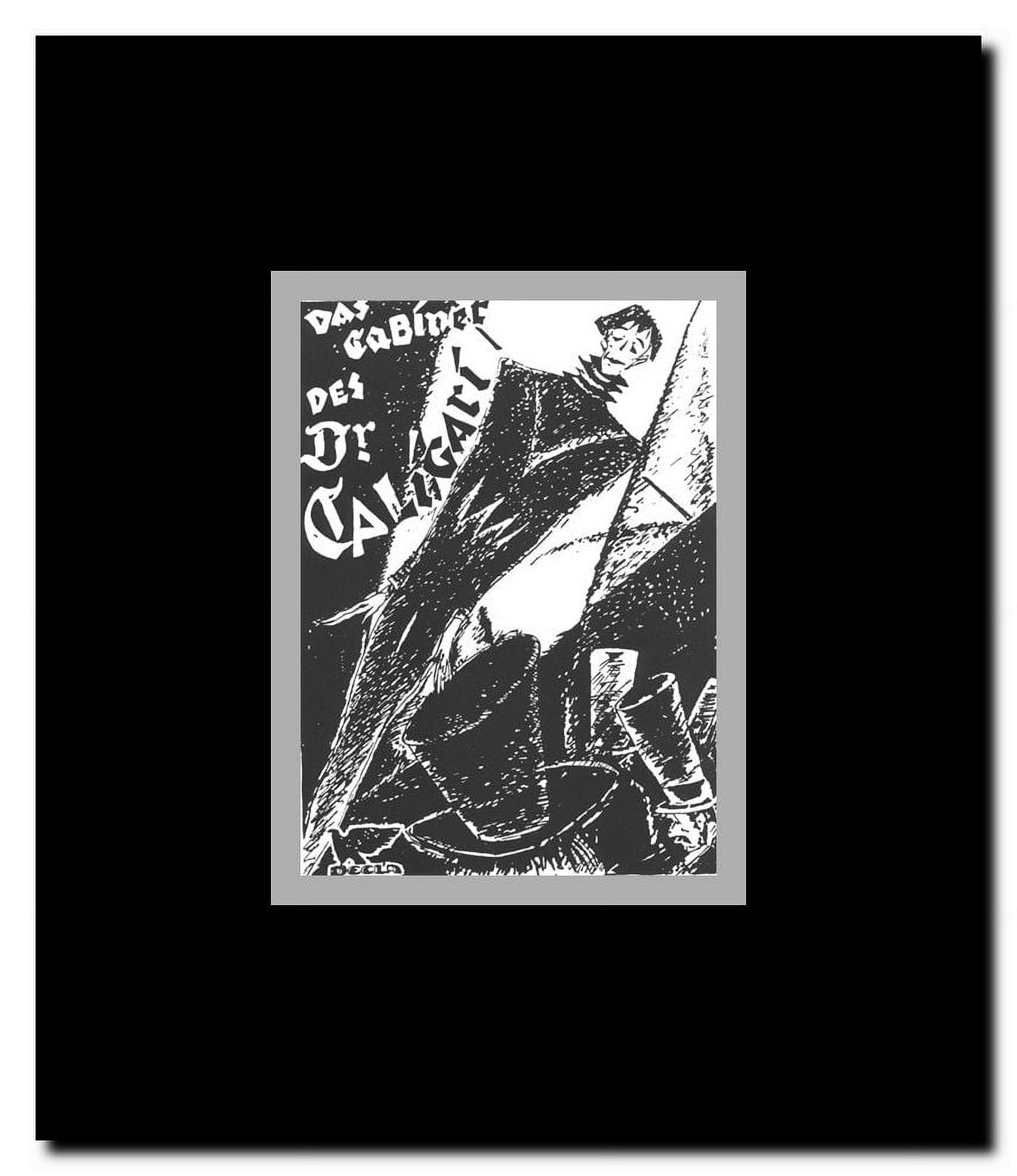 The Cabinet of Dr. Caligari Framed Movie Poster