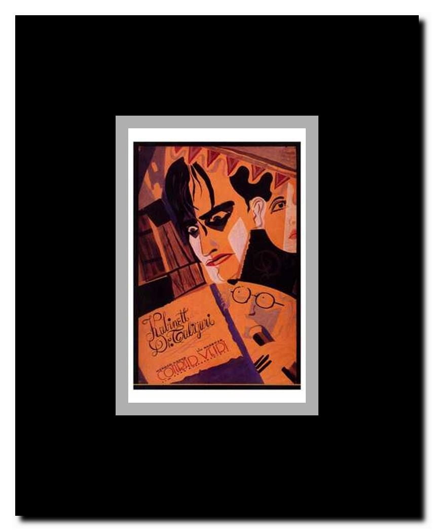 The Cabinet of Dr Caligari Framed Movie Poster