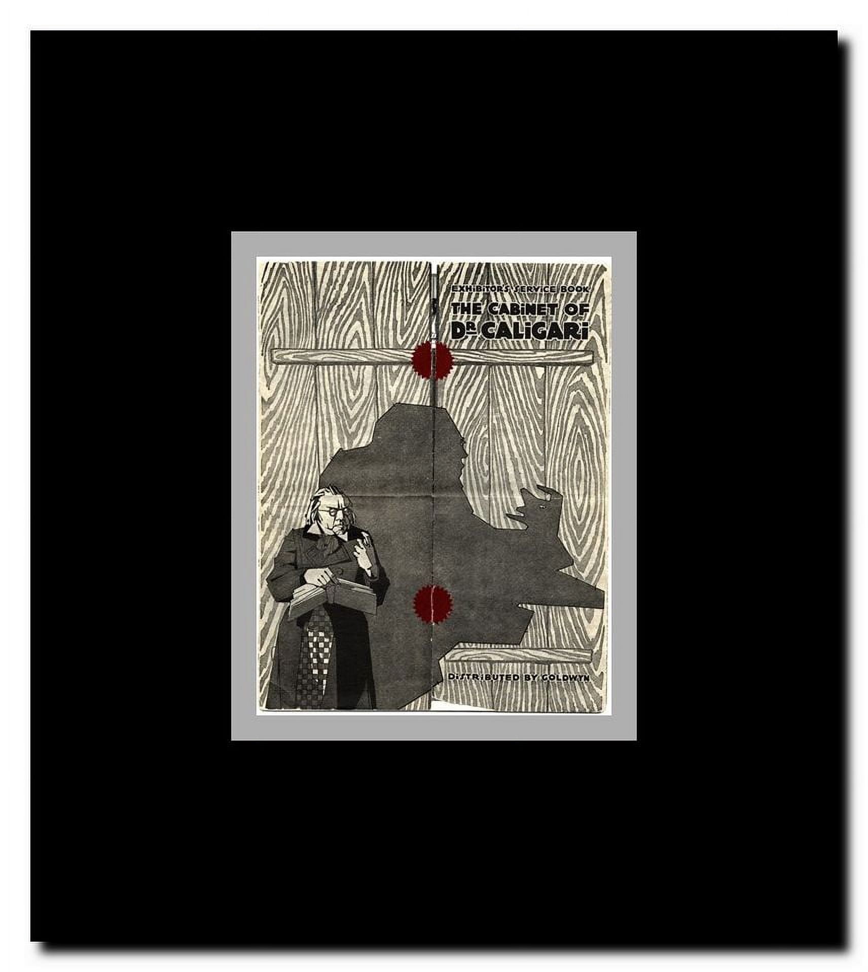 The Cabinet of Dr. Caligari Framed Movie Poster