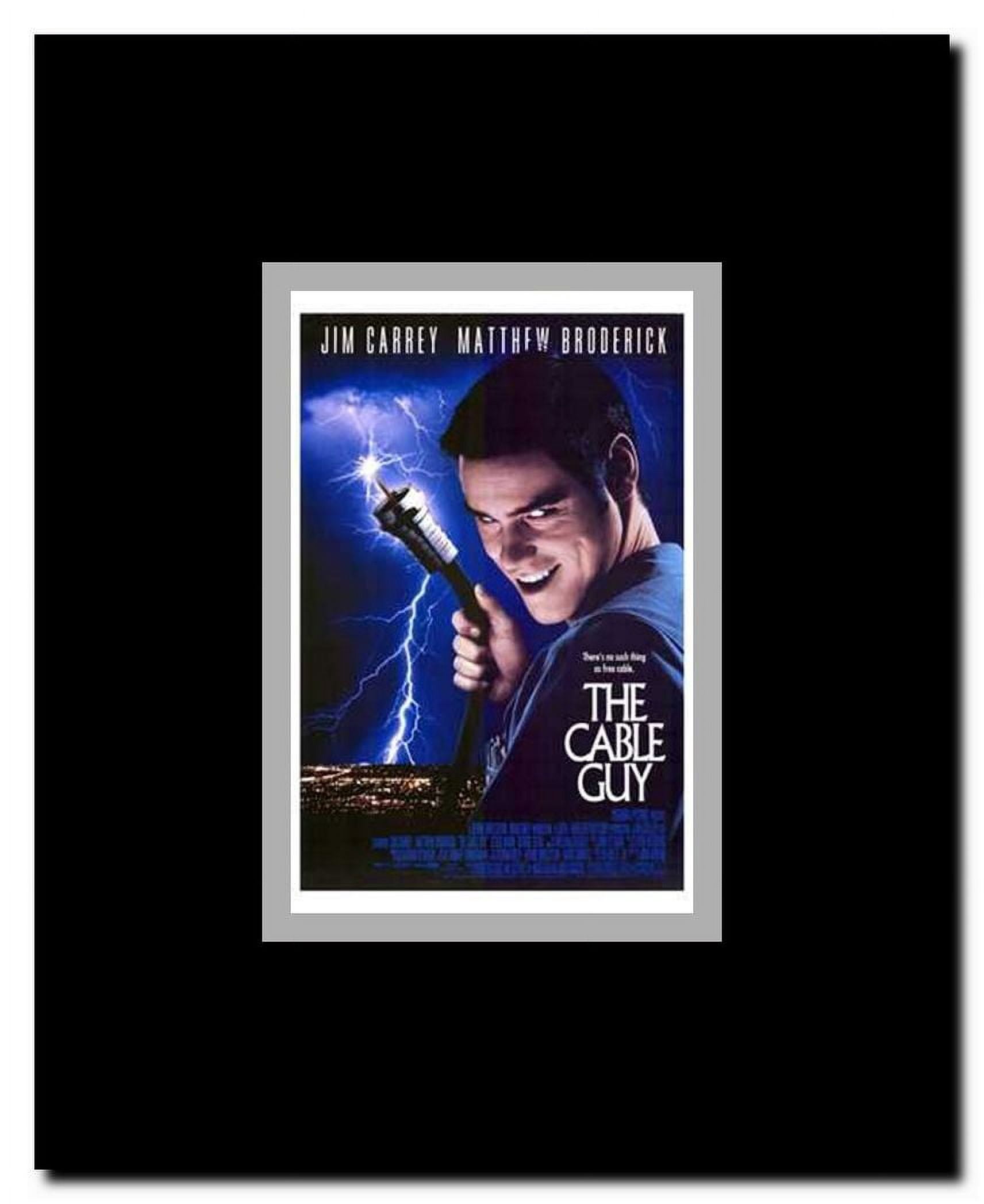 The Cable Guy Framed Movie Poster