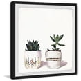 thumbnail image 1 of The Cacti Duo Framed Painting Art Print, 24.00" x 1.50", 1 of 6