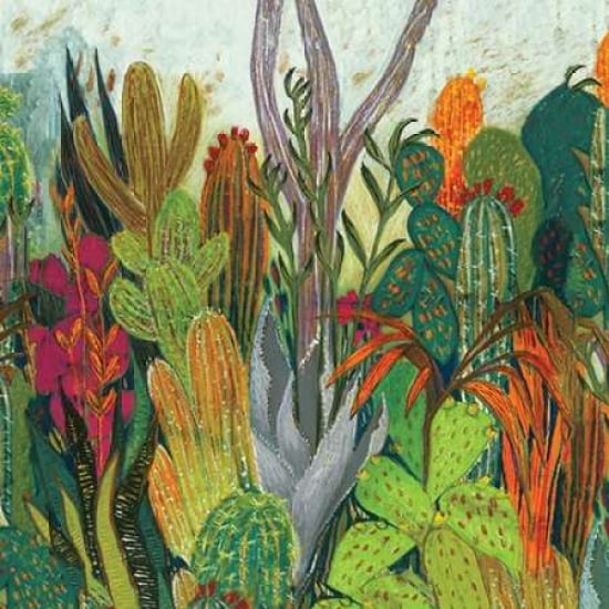 The Cactus Canvas Art - Shyama Ruffell (24 x 24)