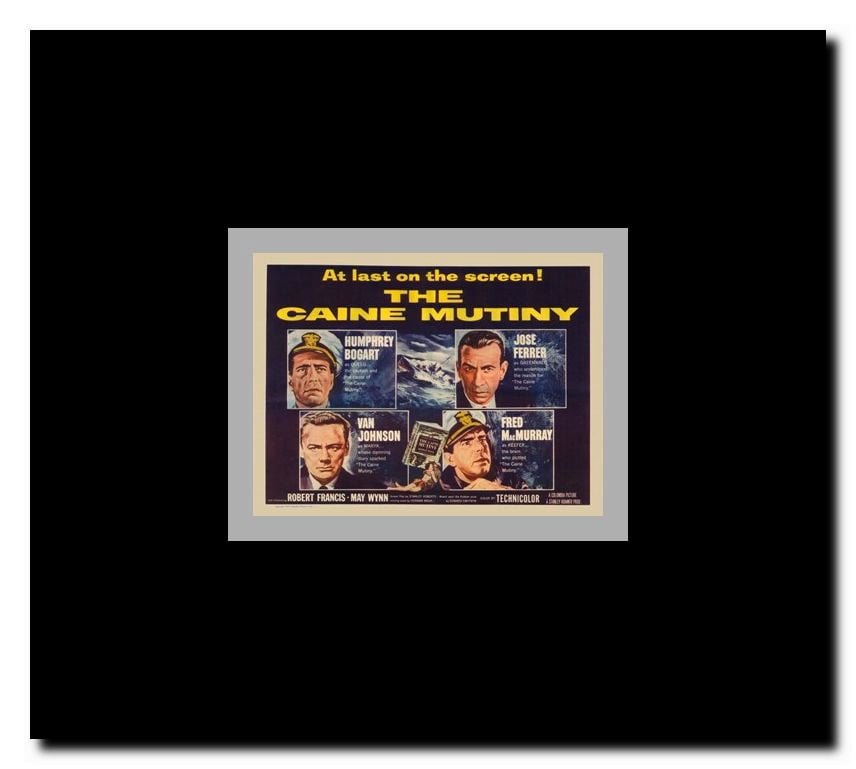 The Caine Mutiny Framed Movie Poster