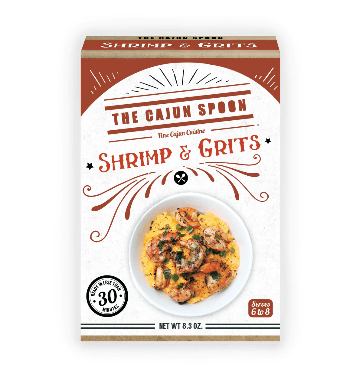 The Cajun Spoon Shrimp and Grits, 8.3 Ounce Box
