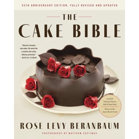 Pre-Owned The Cake Bible, 35th Anniversary Edition: A perfect book for serious bakers and cake lovers from acclaimed baker Rose Levy Beranbaum. Now updated with new ingredients, equipment, Hardcover
