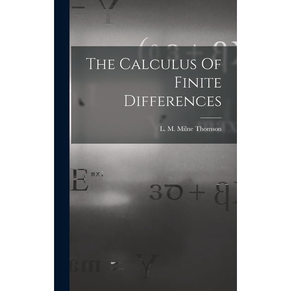 The Calculus Of Finite Differences (Hardcover)