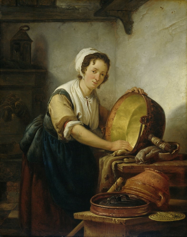 The Caldron Scrubber Canvas Art - (24 x 36)