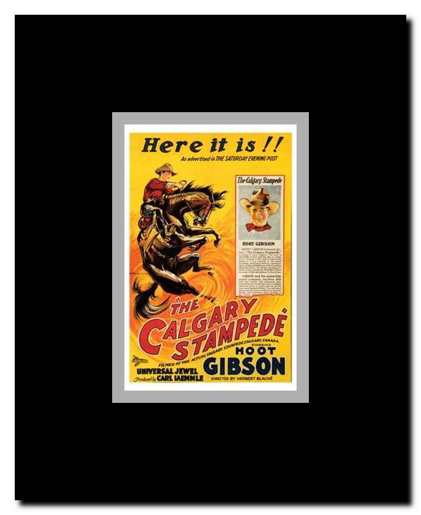 The Calgary Stampede Framed Movie Poster