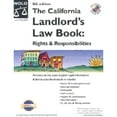 thumbnail image 1 of Pre-Owned The California Landlord's Law Book: Rights and Responsibilities [With CD-ROM] (Paperback) 0873377796 9780873377799, 1 of 1