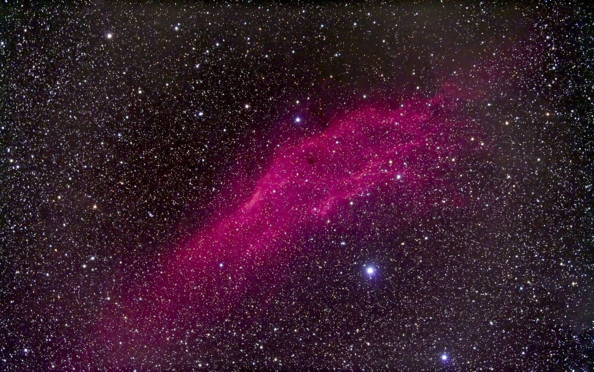 The California Nebula Canvas Art - Alan DyerStocktrek Images (35 x 22)