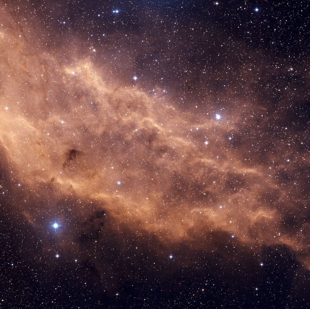 The California Nebula Canvas Art - Charles ShaharStocktrek Images (28 x 28)