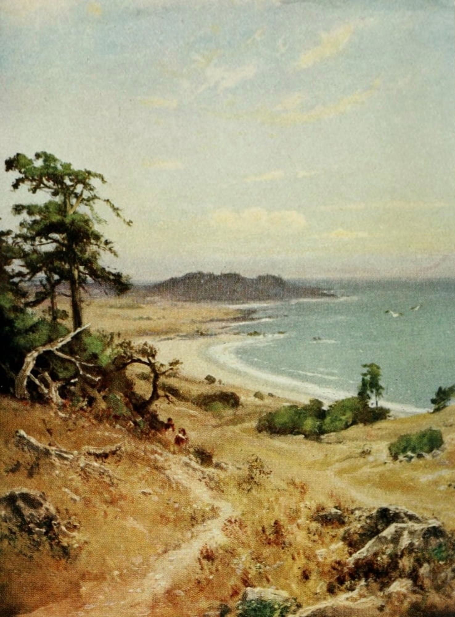The Californiacs 1919 Beautiful California Canvas Art - William Keith (18 x 24)