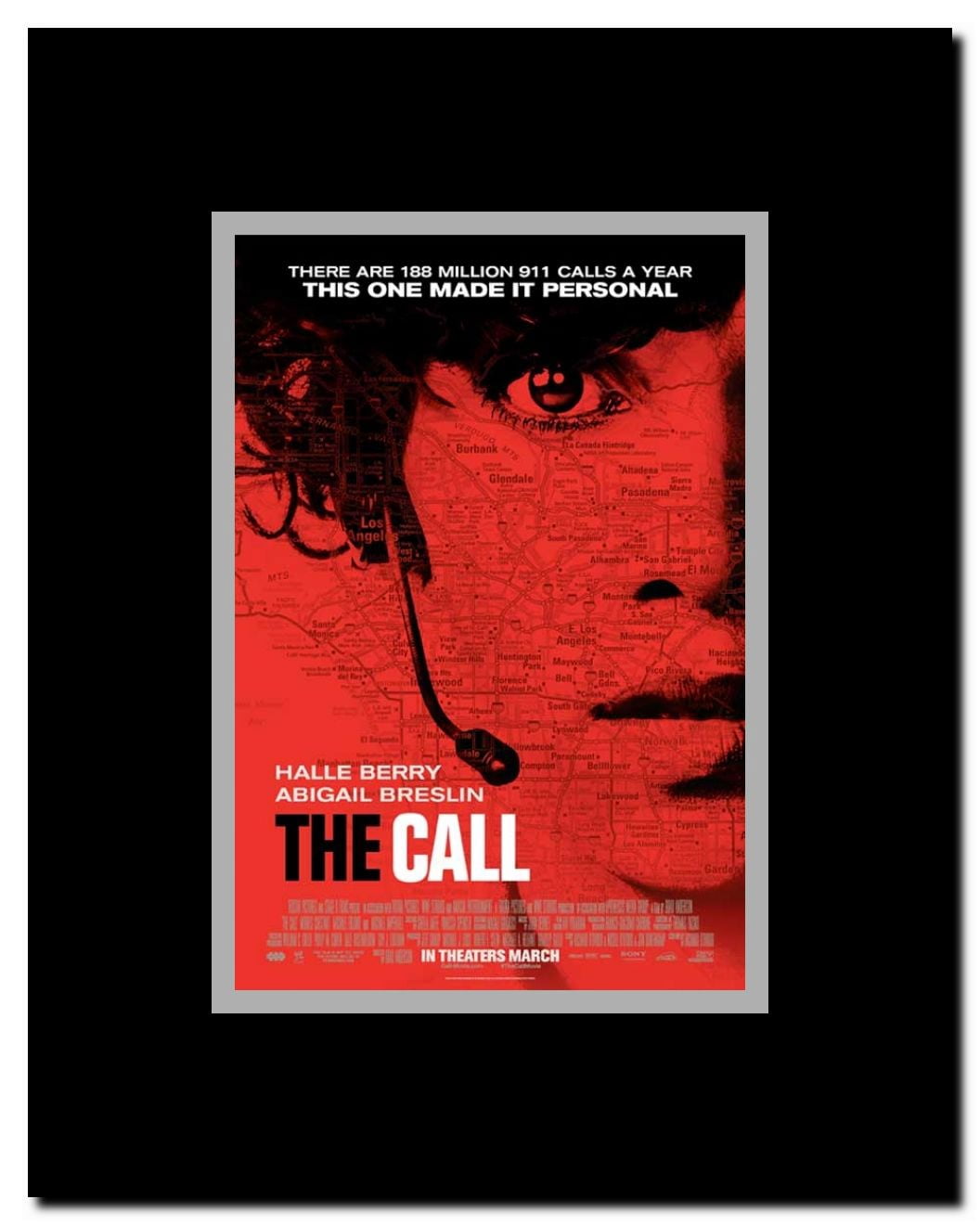 The Call Framed Movie Poster