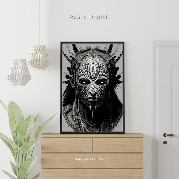 The Call of the Wendigo - Canvas Wall Art