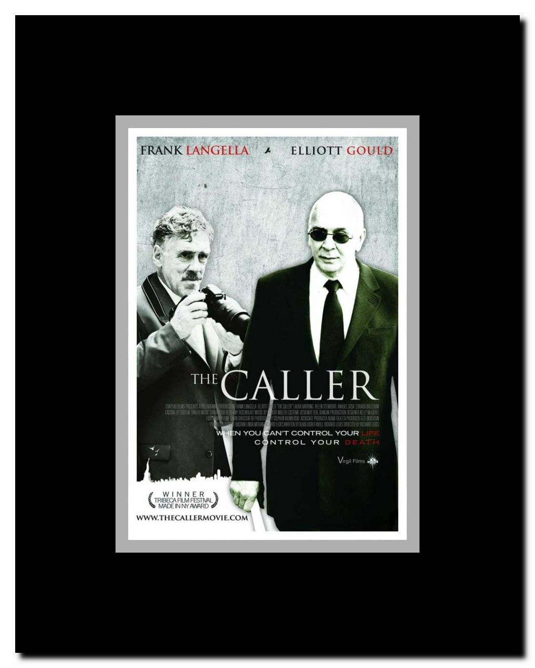 The Caller Framed Movie Poster