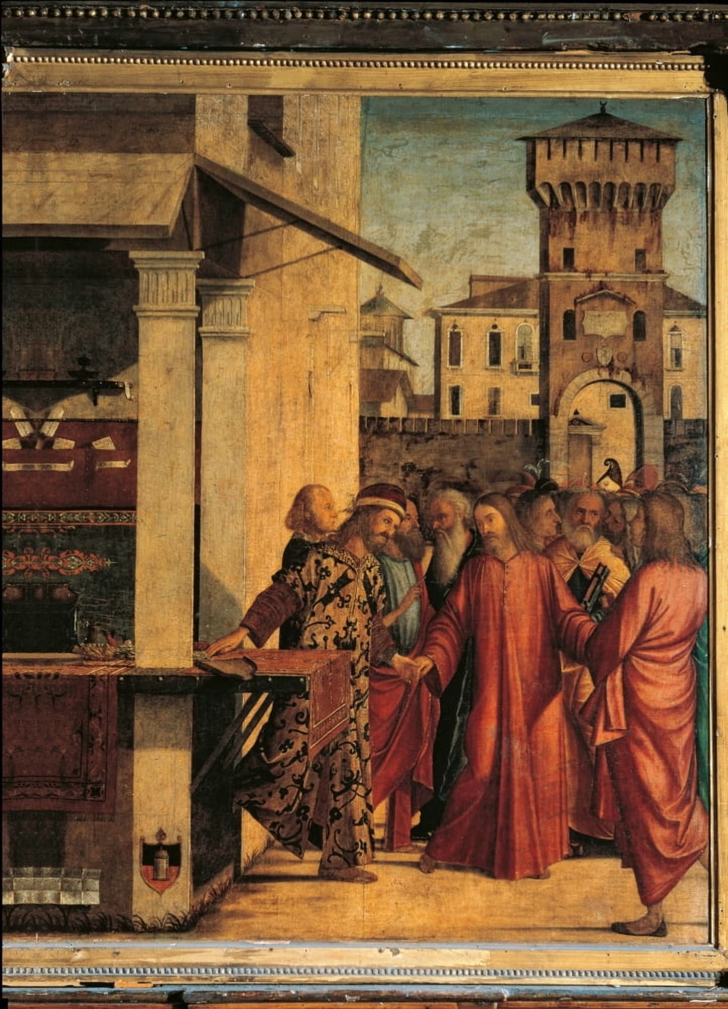 The Calling Of Matthew Canvas Art - (18 x 24)