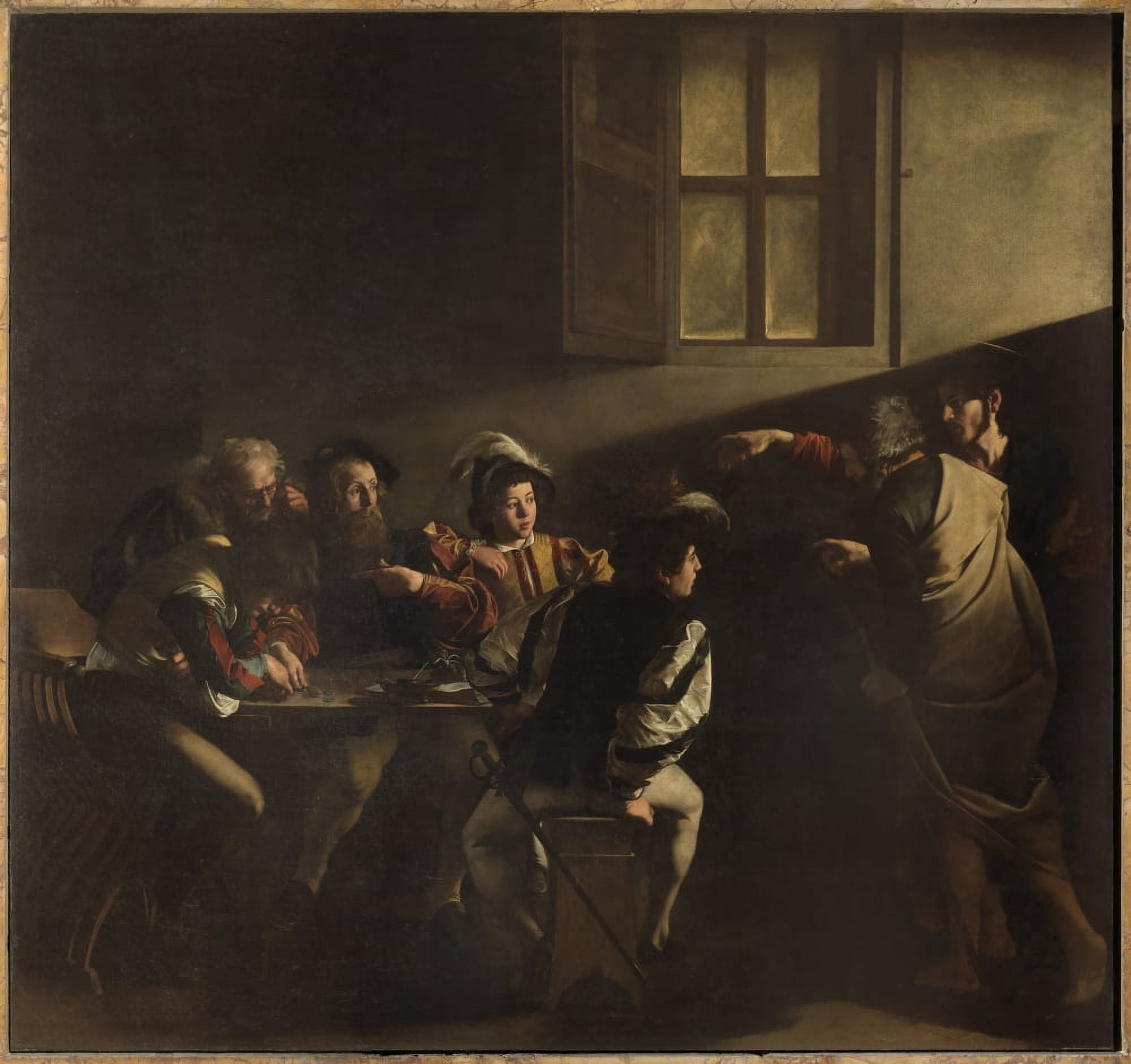 The Calling Of St Matthew Canvas Art - (24 x 18)
