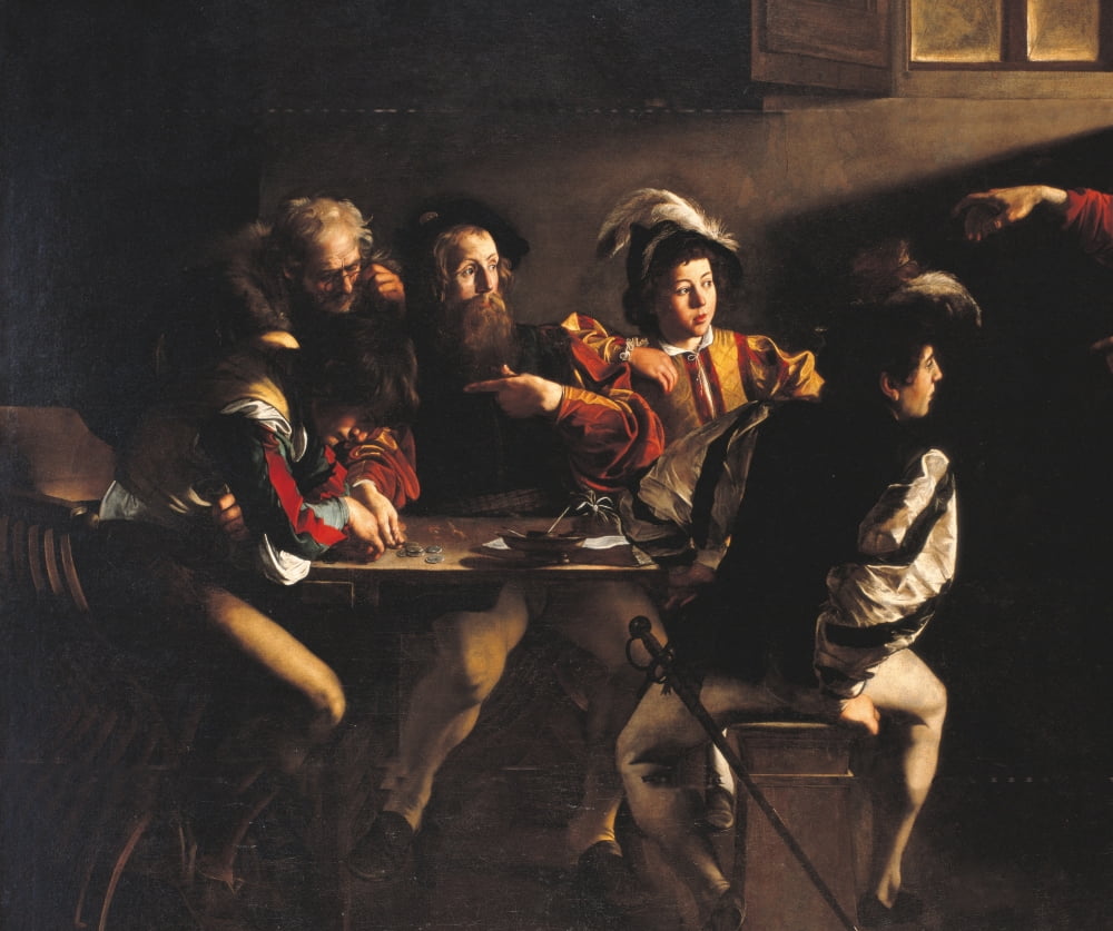 The Calling Of St Matthew Canvas Art - (24 x 18)