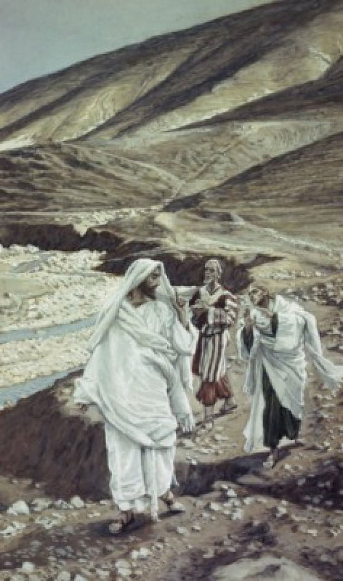 The Calling of Andrew and John  James Tissot (1836-1902 French) Canvas Art - James Tissot (18 x 24)