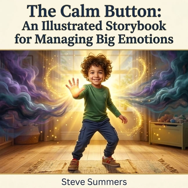The Calm Button: An Illustrated Storybook for Managing Big Emotions, (Paperback)