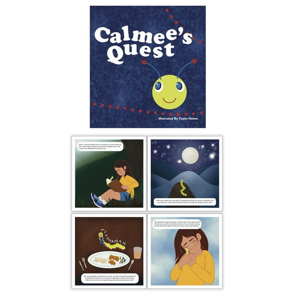 The Calm Caterpillar Calmee's Quest Board Book