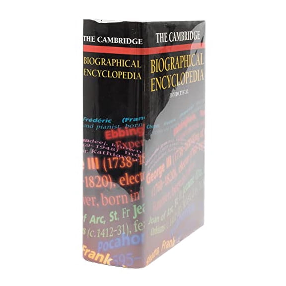 Pre-Owned The Cambridge Biographical Encyclopedia - Crystal, David