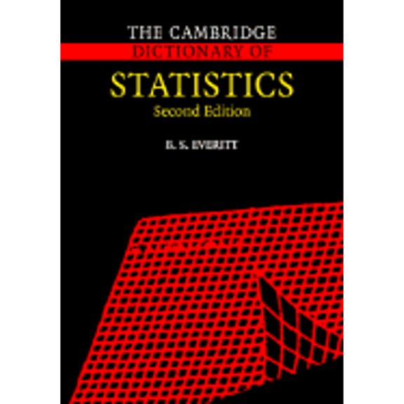 Pre-Owned The Cambridge Dictionary of Statistics (Hardcover) 052181099X 9780521810999