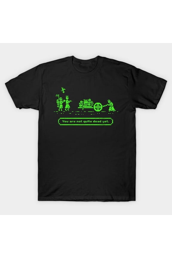 The Camelot Trail Funny Monty Python Graphic, H18087 T-Shirt, for Men and Women, Up to Size 5XL