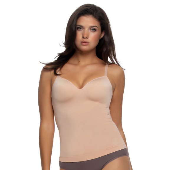 Built-In Bra Cami (Cameo Rose, Large)