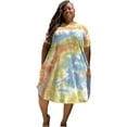 thumbnail image 1 of The Camille Tie Dye Tunic Dress, 1 of 2